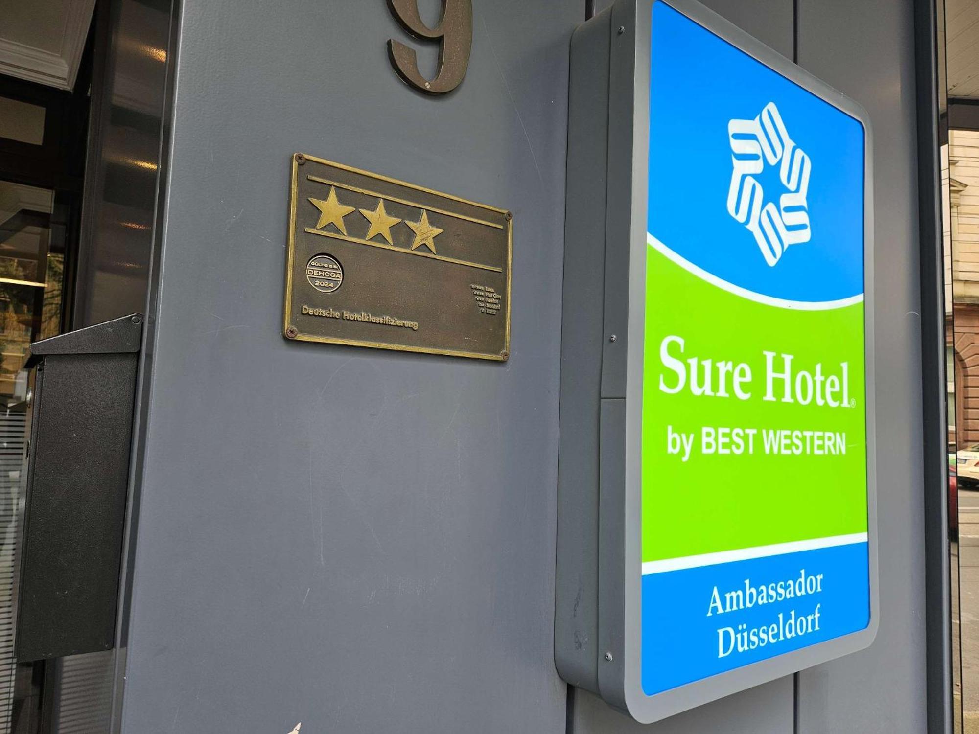 Sure Hotel By Best Western Ambassador Duesseldorf Eksteriør billede